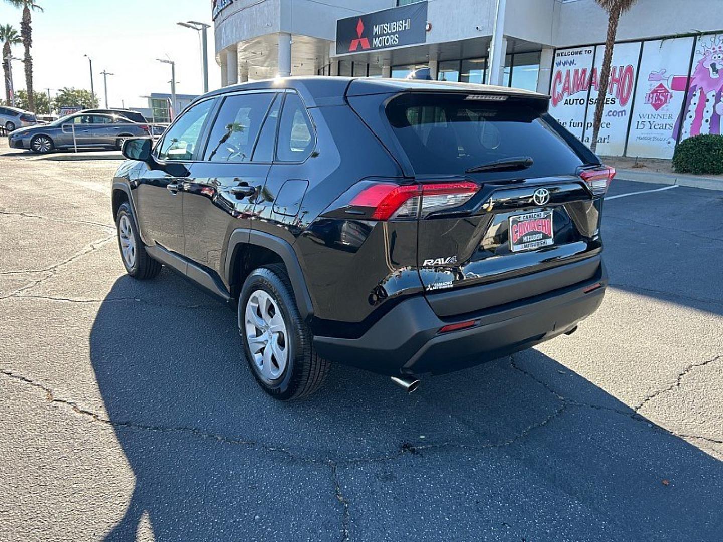 2025 BLACK Toyota RAV4 (2T3F1RFV1SC) with an 4-Cyl 2.5 Liter engine, Automatic 8-Spd w/Direct transmission, located at 412 Auto Vista Drive, Palmdale, 93551, (661) 945-0620, 34.592636, -118.136681- Photo#6