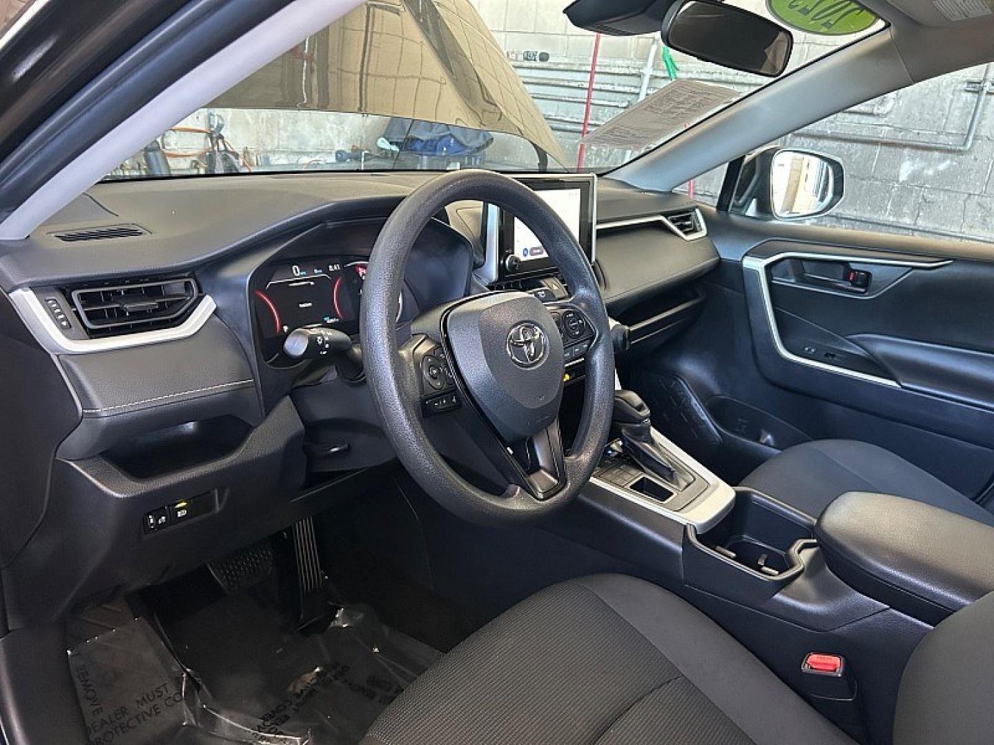 2025 BLACK Toyota RAV4 (2T3F1RFV1SC) with an 4-Cyl 2.5 Liter engine, Automatic 8-Spd w/Direct transmission, located at 412 Auto Vista Drive, Palmdale, 93551, (661) 945-0620, 34.592636, -118.136681- Photo#9