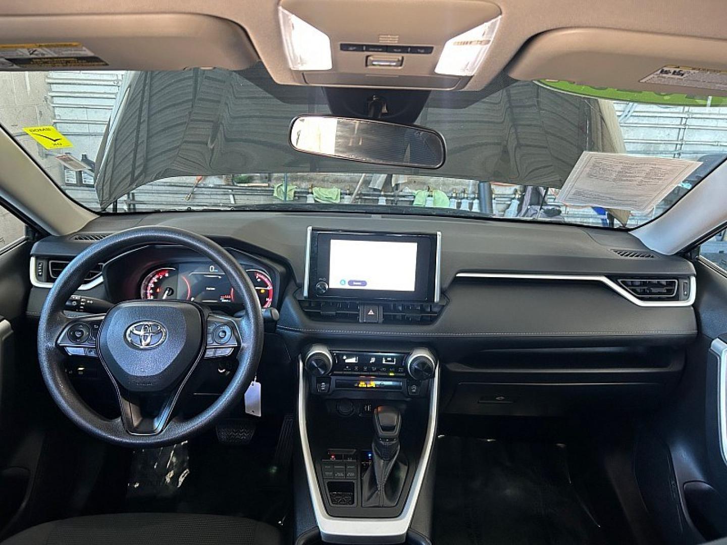 2025 BLACK Toyota RAV4 (2T3F1RFV1SC) with an 4-Cyl 2.5 Liter engine, Automatic 8-Spd w/Direct transmission, located at 412 Auto Vista Drive, Palmdale, 93551, (661) 945-0620, 34.592636, -118.136681- Photo#14