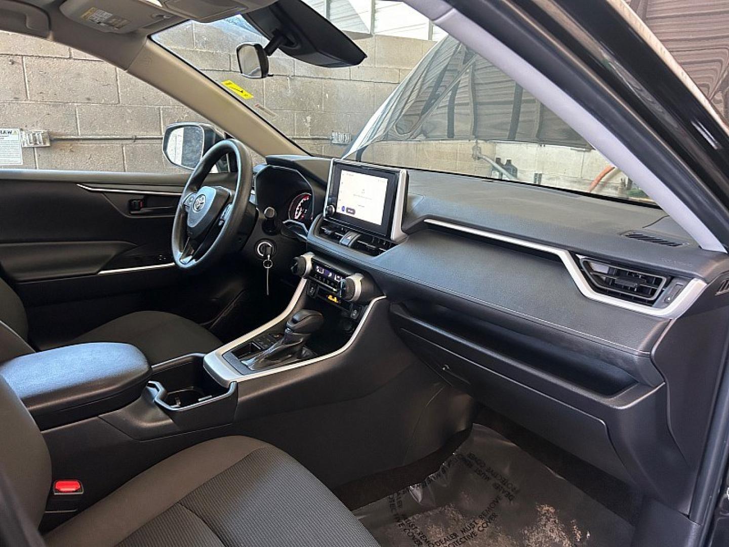 2025 BLACK Toyota RAV4 (2T3F1RFV1SC) with an 4-Cyl 2.5 Liter engine, Automatic 8-Spd w/Direct transmission, located at 412 Auto Vista Drive, Palmdale, 93551, (661) 945-0620, 34.592636, -118.136681- Photo#17