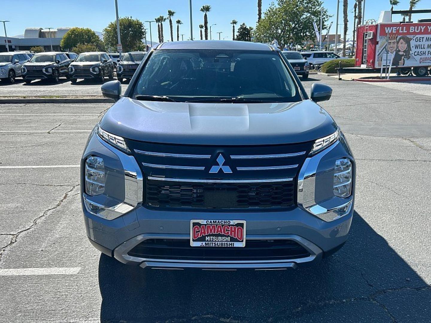 2026 GRAY Mitsubishi Outlander (JA4J3VAB9TZ) with an 4-Cyl Turbo Hybrid 1.5 Liter engine, Automatic CVT transmission, located at 412 Auto Vista Drive, Palmdale, 93551, (661) 945-0620, 34.592636, -118.136681- Photo#1